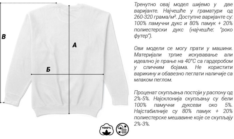 raglan-duks-dimenzije